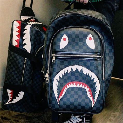 bape louis vuitton|bape x louis vuitton backpack.